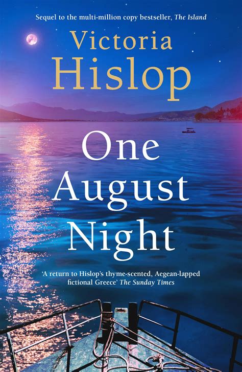 One August Night: Sequel to much-loved classic, The Island by Victoria