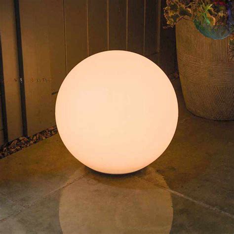 solar sphere light large  nest flowers