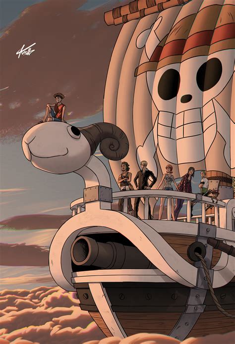 ONE PIECE: Leaving Skypiea | Fanart :: Behance