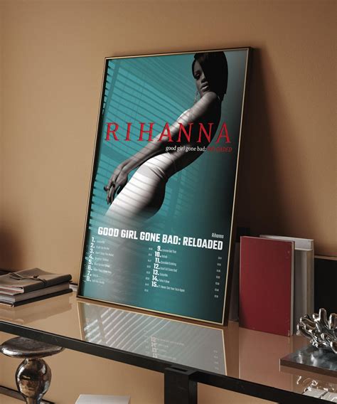 Rihanna - Good Girl Gone Bad: Reloaded Album Cover Poster