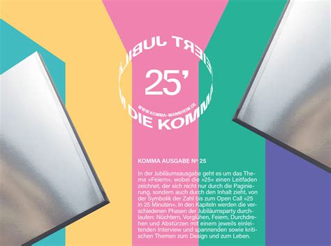 komma 25 on Behance