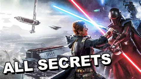 Star Wars Jedi Fallen Order - All Secrets Locations - YouTube