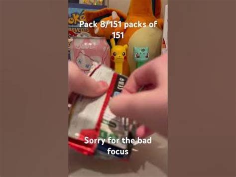 Pack 8/151 packs of 151. - YouTube