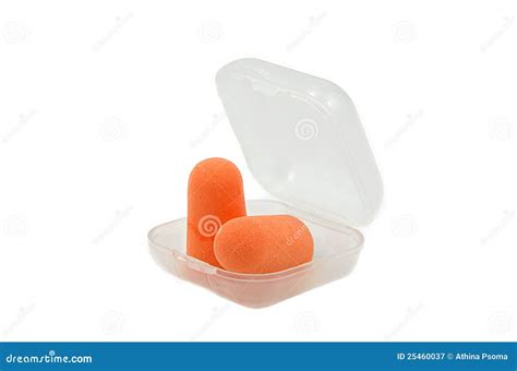 Oordopjes stock afbeelding. Image of lawaai, oorbeschermers - 25460037