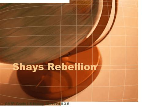 Shays Rebellion