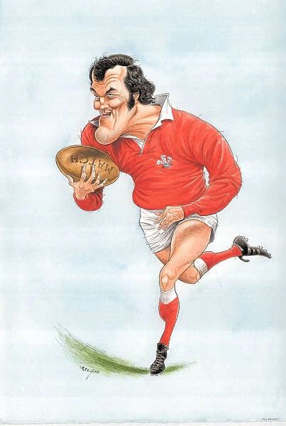 Phil Bennett Welsh rugby player Date: 1970s Our beautiful Wall Art and ...