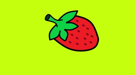 Foto De Morango Para Desenhar - 10