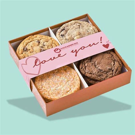 order custom cookie boxes wholesale  packagingsea