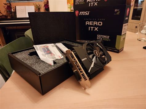 MSI GeForce GTX 1050 Ti AERO ITX 4G OCV1, Garantili, Çok az kullanılmış ...