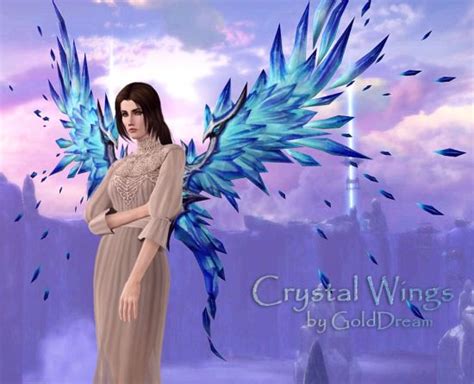 DreamWorld: Crystal Wings by GoldDream | Симс, Симс 4, Сейлор мун