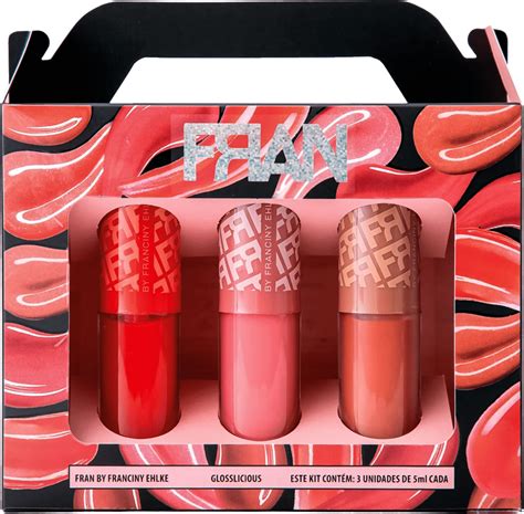 Kit Fran by Franciny Ehlke Glosslicious | Beleza Na Web