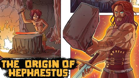 The Strange Origin of Hephaestus - The God of Forges - Greek Mythology ...