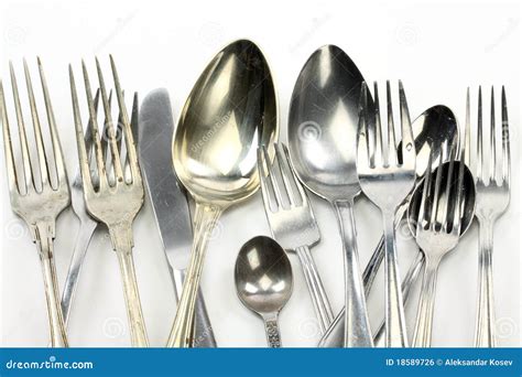 cutlery stock photo image  cutlery spoon elegance