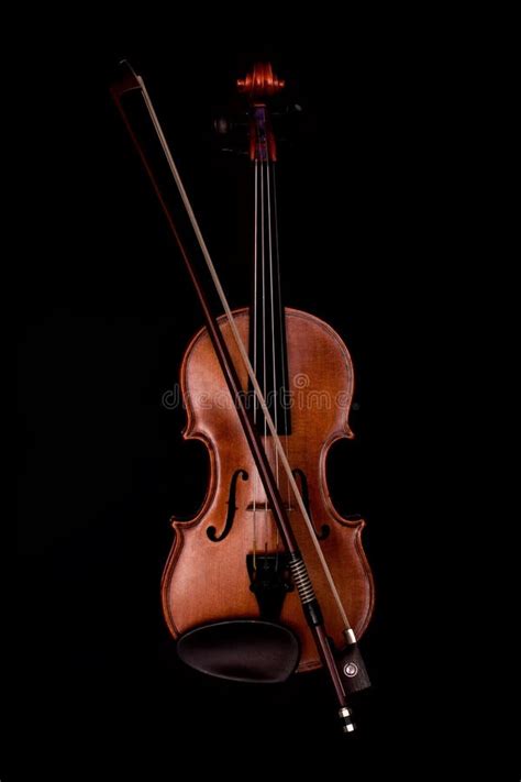 Violin and bow stock image. Image of performance, violinist - 7175163