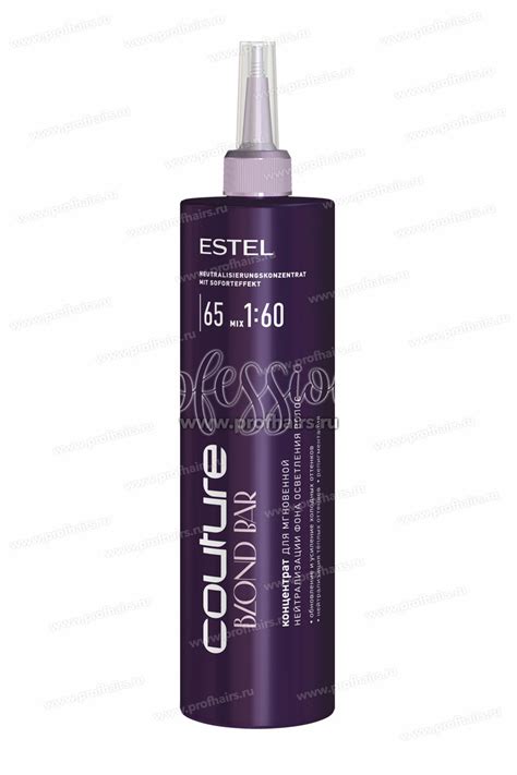 Estel Haute Couture Blond Bar /65 Концентрат для мгновенной ...