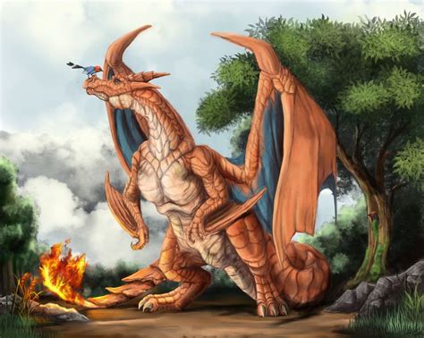 Pokemon realistic, Charizard, Old pokemon