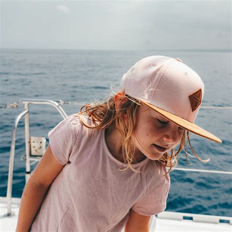 Stylische Soulbuddy Kinder Basecap Pfirsich Kids S