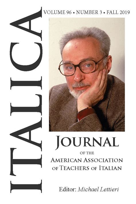 Italica | American Association of Teachers of Italian