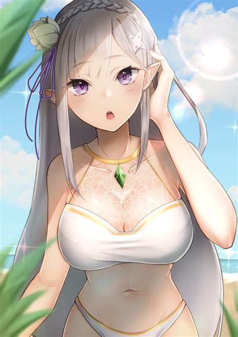 Emilia - Re:Zero Kara Hajimeru Isekai Seikatsu - Image by Skoll