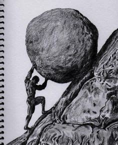 Myth Of Sisyphus Painting at PaintingValley.com | Explore collection of ...