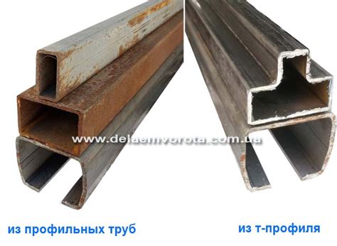 Откатные ворота своими руками из т-профиля | Diy sliding barn door ...