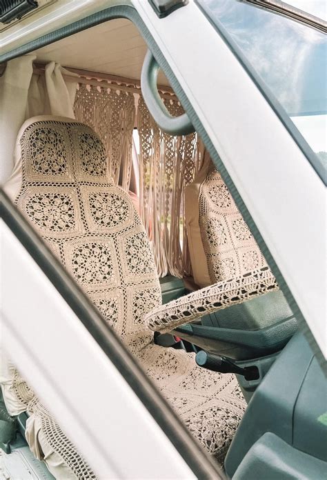 Pin by Chaeli on My Baby | Hippie car, Car decor, Van home