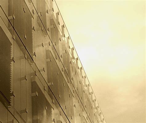 side view modern glass building  baltimore photograph  donna
