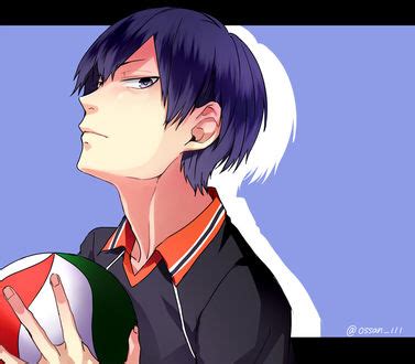 Фото Kageyama Tobio / Кагеяма Тобио из аниме Haikyuu!/Волейбол, art by ...