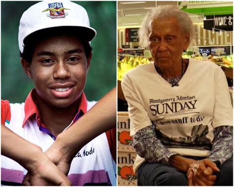 Golf's - Tiger Woods Breaks Down in Tears as Local Grocery Store Woman