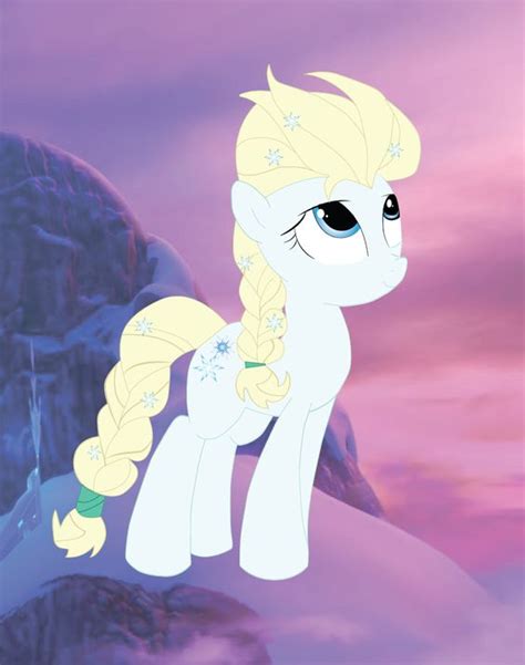 Elsa My Little Pony | by me. | Things for Norah | Pinterest | Ponies ...