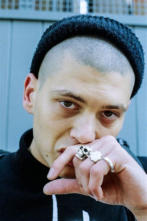 francesco cuizza buzz cut male poses style