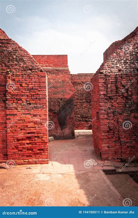 Nalanda Ruins Historic Excavated Unesco World Heritage Archaeological ...