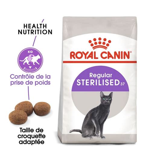 Royal Canin Sterilised 37 pour chat 4 kg
