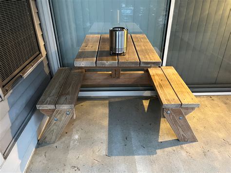 Two Person Picnic Table Plans - Etsy