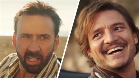 Nicolas Cage interpreta ELE MESMO em um filme com Pedro Pascal!!! - YouTube