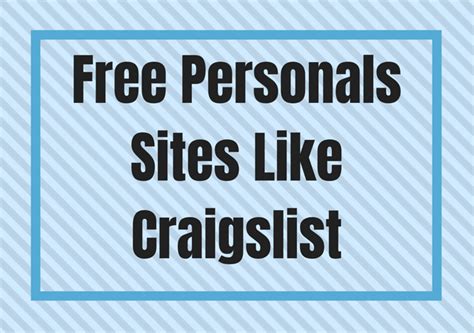 Dating site on craigslist | 30 Best Sites Like Craigslist Personals ...