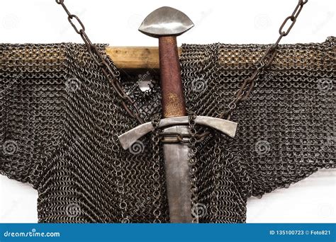Piece of knight armor stock image. Image of iron, helmet - 135100723