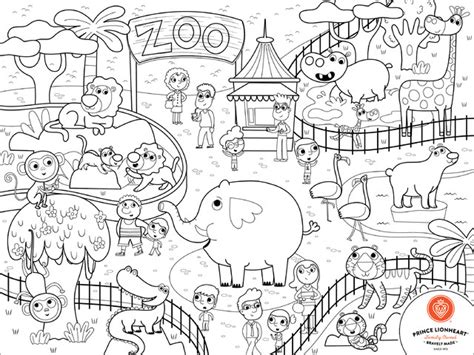 Zoo Drawing For Kids at GetDrawings | Free download