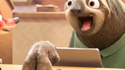Flash The Sloth Laughing Scene - ZOOTOPIA (2016) Movie Clip - YouTube Music