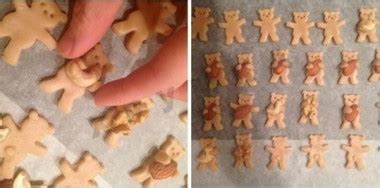 Песочное печенье Домашние Мишки Барни с орешками рецепт с фото пошагово ...
