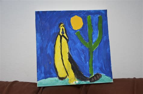 Projeto Pintura em tela realizado com os alunos dos 8° anos