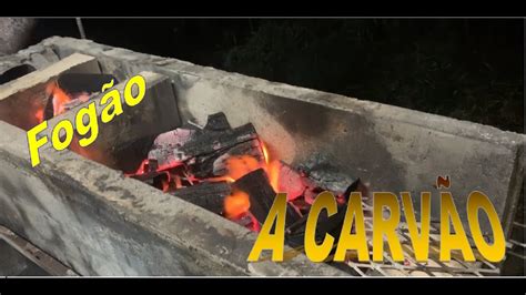 Modelo De Fogão A Carvão - Fogão a carvão e churrasqueira fácil - YouTube