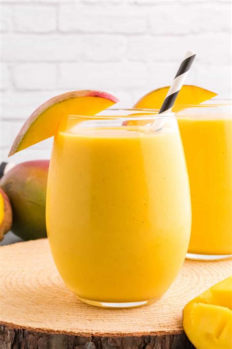 Mango Juice Glass