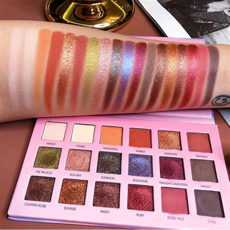 Палетка теней для век Aliexpress 18 Colors Beauty Glazed Professional ...
