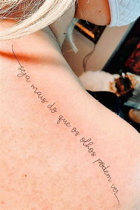 Tatuagens Femininas Frases No Ombro - tatuagens-femininas-no-ombro-de-frases-21 | Frases tatuagem, Melhores ...