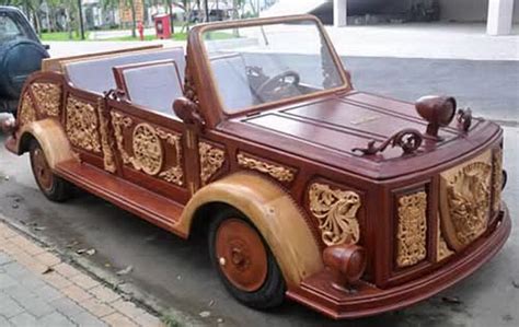 Деревянный автомобиль "Ахиллес" от вьетнамского конструктора Le Nguyen ...