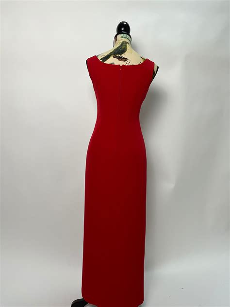 Formal Red Dress, Long Red Dress, Evening Dress, Party Dress, Bar Dress