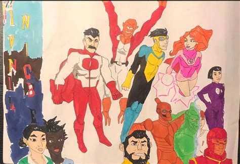 Invincible fan art by gorniii001 on DeviantArt