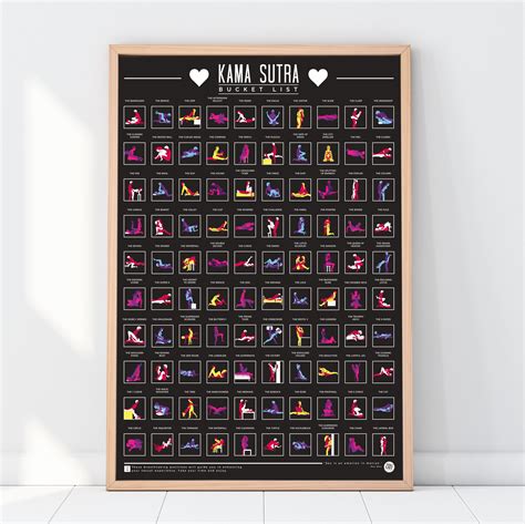 East Urban Home 100 Kama Sutra Positions - Graphic Art | Wayfair.co.uk