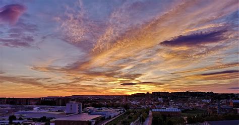La acequia: Sobre atardeceres